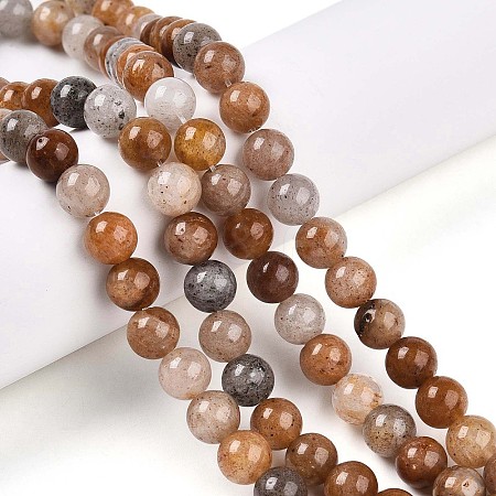Natural Gemstone Beads Strands G-N349-01A-01-1