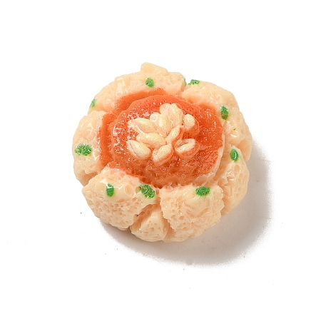 Opaque Resin Imitation Food Decoden Cabochons CRES-A058-02A-1