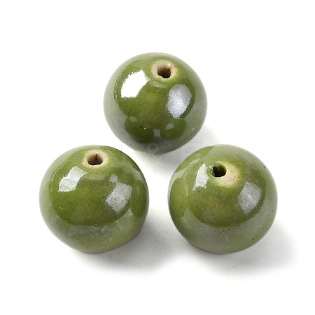 Handmade Polymer Clay Beads PORC-K005-02C-09-1