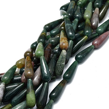 Natural Indian Agate Beads Strands G-E576-51-1