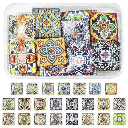 1 Bag Glass Cabochons GGLA-FS0001-20A-1