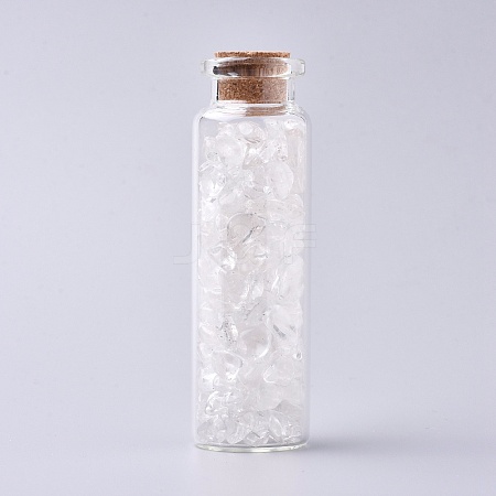 Glass Wishing Bottle DJEW-L013-A03-1