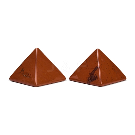 Natural Red Agate Orgonite Pyramid Display Decorations G-C186-07D-1