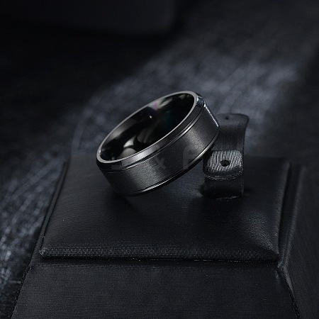 Titanium Steel Finger Rings for Men WG1765E-06-1