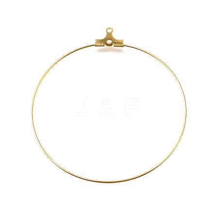 PVD Vacuum Plating 304 Stainless Steel Pendants STAS-T031-20-50mm-G-1