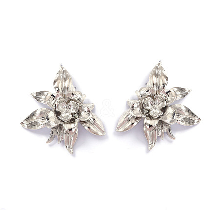 Zinc Alloy Stud Earrings for Women WGD1381-02-1