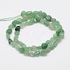 Natural Green Strawberry Quartz Beads Strands G-F521-30-2