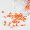 Faceted Colorful Eco-Friendly Poly Styrene Acrylic Round Beads SACR-K001-6mm-73-3
