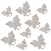 10Pcs 2 Styles Glass Rhinestone Car Stickers STIC-GF0001-42A-1