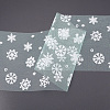 Snowflake Deco Mesh Ribbons OCOR-P010-G11-7