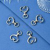 20Pcs 4 Styles Heart/Star Alloy Swivel Clasps FIND-YW0005-60-4