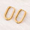 PVD Vacuum Plating 304 Stainless Steel Huggie Hoop Earrings X-STAS-S103-21G-4