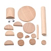 DIY Woodwork 3D Monkey Animal Wood Chip Tree Branch Material Pack DIY-C024-06-2