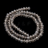 Natural Grey Agate Bead Strands G-D344-A19-03-4