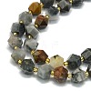 Natural Eagle Eye Stone Beads Strand G-I376-A17-01-3