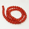 Natural Carnelian Beads Strands G-G338-12mm-01-2