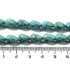 Synthetic Turquoise Beads Strands G-P520-B27-01-5