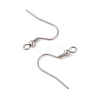 Tarnish Resistant 316 Surgical Stainless Steel Earring Hooks STAS-N106-06P-2