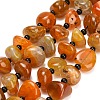 Natural Dragon Veins Agate Beads Strands GG-L001-I01-01-3
