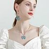 16Pcs 8 Style Plated Alloy Pendants FIND-CA0005-90-5