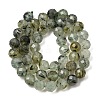Natural Prehnite Beads Strands G-G457-8mm-03F-02-2