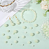 100Pcs 4 Styles Luminous Round Glass Beads GGLA-SC0001-20A-3