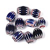 Handmade Millefiori Glass Barrel Beads LA-N002-31A-1