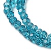 Transparent Glass Beads Strands EGLA-A035-T3mm-D12-4