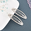 Alloy Snap Hair Clips PW-WGA742D-01-1