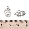 316 Surgical Stainless Steel Pendants STAS-C096-04P-3