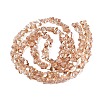 Electroplate Glass Beads Strands EGLA-Q135-04A-A07-2