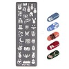 Stainless Steel Bunny Nail Art Stamping Plates MRMJ-Q044-001L-2