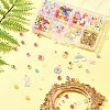 DIY Alloy Enamel Pendants & Acrylic & Glass Seed Beads Bracelets Jewelry Making Kits DIY-FS0006-23-8