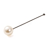 Brass Stick Lapel Pin Clutch Brooch Findings PL-G001-01A-AB-2
