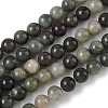 Natural Green Rutilated Quartz Beads Strands X-G-Q462-61-6mm-7