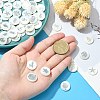 Natural Freshwater Shell Pendants SHEL-CJ0001-05-4
