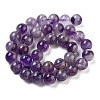 Natural Amethyst Beads Strands G-C152-01A-3