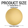 Disposable Round Paper Placemat AJEW-TAC0030-036B-3