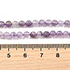 Natural Amethyst Beads Strands G-S387-A02-4mm-5