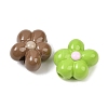 Opaque Acrylic Enamel Beads OACR-I029-01-2