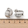 304 Stainless Steel Stud Earrings EJEW-S265-04P-5