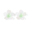 Flower Acrylic Bead Caps SACR-T017-51D-3