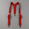 Adjustable Polyester Y-Shaped Heavy Duty Suspenders AJEW-WH0307-23I-1