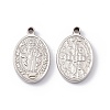 Non-Tarnish 201 Stainless Steel Pendants STAS-C057-21P-1