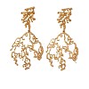 Alloy Branch Stud Dangle Earrings for Women WGBFFDA-01-5
