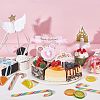 4Pcs 2 Colors Resin Wing & Star Cake Topper DIY-FH0002-91-5