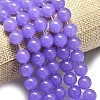 Natural Malaysia Jade Beads Strands G-L645-C01-10mm-06-3