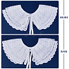 Gorgecraft 1Pc Detachable Polyester Lace Collars AJEW-GF0007-65-6