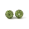 Handcraft DIY Polymer Clay Grade A Rhinestone Pave Disco Ball Beads X-RB-H258-10MM-214-2