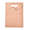 Kraft Paper Gift Bags with Ribbon Bowknot Design LS-CARB-WH0009-05C-1